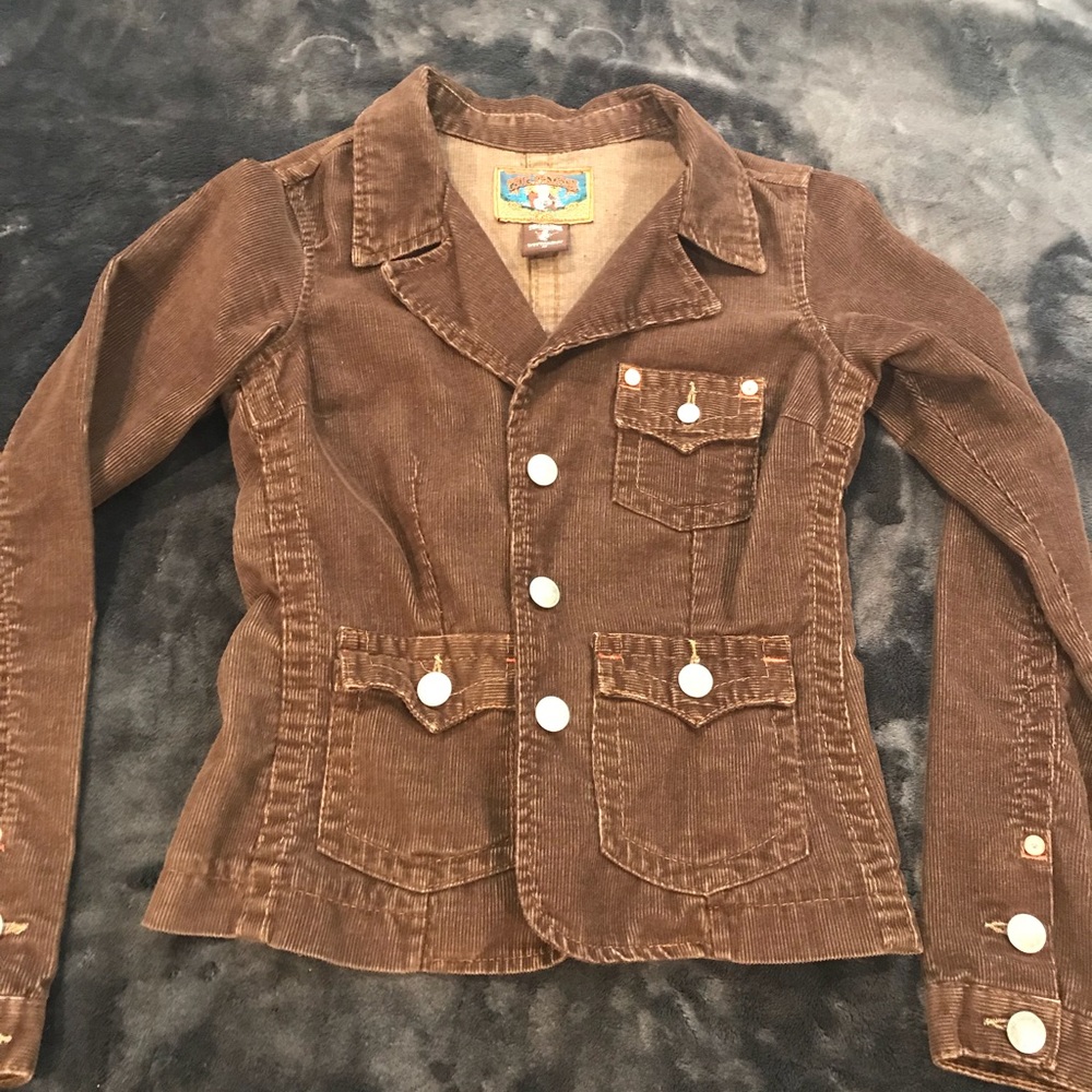TRUE RELIGION Corduroy Jacket